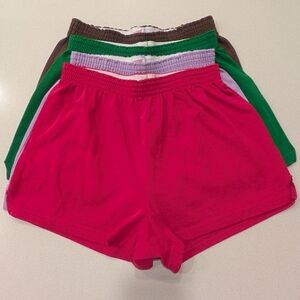 Assortment of Soffe and Ativa shorts